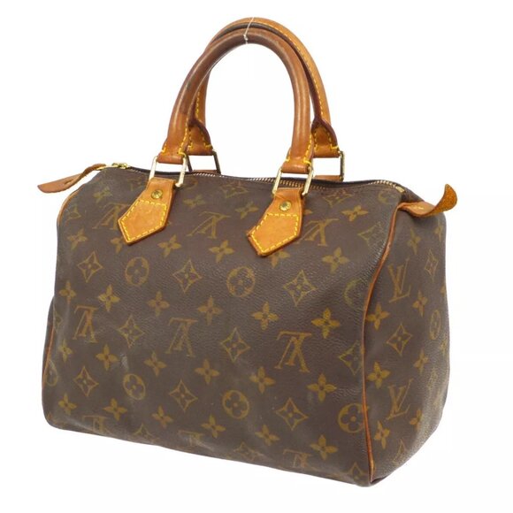 LOUIS VUITTON MONOGRAM SPEEDY 25 HANDBAG - Picture 2 of 10